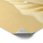 Chic Guinea Pig Portrait in Pearls and Cardigan Poster (Hoek)