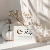 Chic Halloween Baby Shower Books for Baby Informatiekaartje