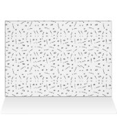 Chic Hand Leted Wedding Officieel Voorstel (Binnen Horizontaal (Boven))