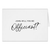 Chic Hand Leted Wedding Officieel Voorstel (Voorkant Horizontaal)