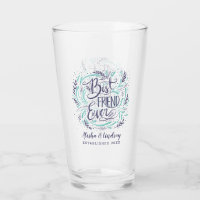 Chic Hand Letterde Beste Vriend ooit Gepersonalise
