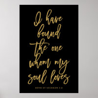 Chic Hand Lettered Ik heb het One Sign gevonden