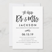 Chic Hand Lettered Uitnodiging van de Partij van d (Voorkant)