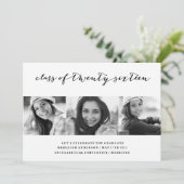 Chic Handgeschreven | Klasse van de aankondiging v (Staand voorkant)