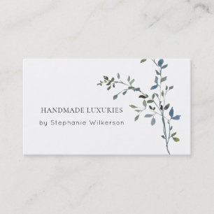Chic Handmade Elegant Greenery Visitekaartje
