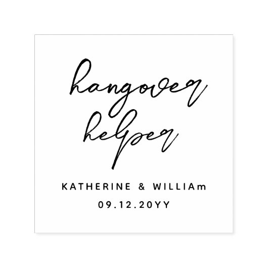 Chic Hangover Helper Recovery Kit Zelfinktende Stempel (Design)