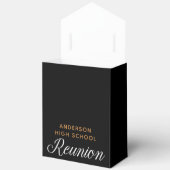 Chic High School Reunion Black Gold Party Bedankdoosjes (Open)