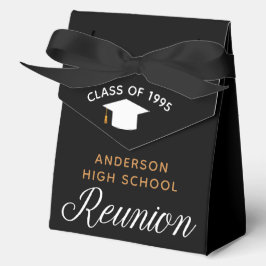 Chic High School Reunion Black Gold Party Bedankdoosjes