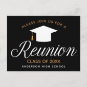 Chic High School Reunion Party Uitnodiging (Voorkant)