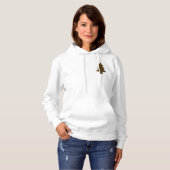 Chic Holiday Leopard Tree  Hoodie (Voorkant volledig)