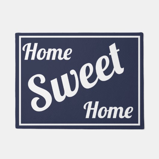 Chic Home Sweet Home Doormat Deurmat (Voorkant)