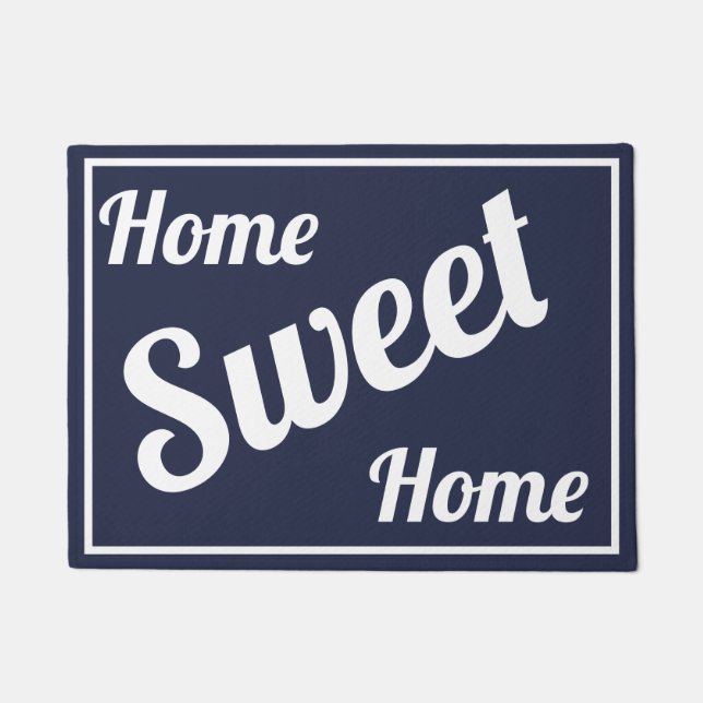 Chic Home Sweet Home Doormat Deurmat (Voorkant)