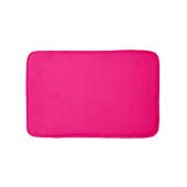 Chic hot-roze fuchsia Soft leegant modern Badmat (Voorkant)