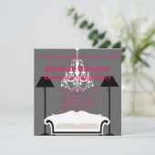Chic Housewarming-uitnodiging Kaart (Staand voorkant)