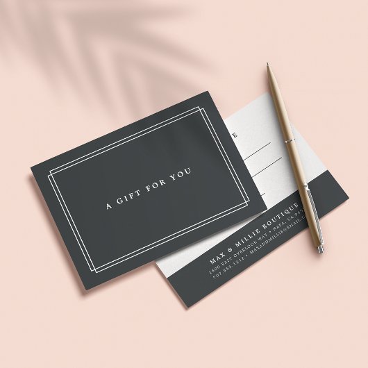 Chic-houtskool | Cadeaubon