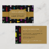 Chic Hues Hair Salon of Stylist (Aangepast) Visitekaartje (Voorkant / Achterkant)