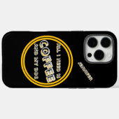 Chic Ignition Tool voor koffie en hondenliefhebber Case-Mate iPhone Case (Achterkant (horizontaal))