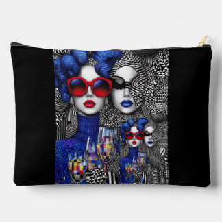 Chic Illusions - Artistieke Cosmetische Tas
