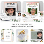 Chic in liefdevolle herinnering, Memorial Candle F Vierkante Sticker