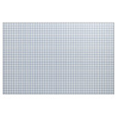 Chic Indigo Blue White Preppy Check Fabric Stof (Fat Quarter)