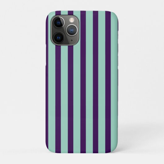 Chic iPhone 11 Pro Cases with Bold Stripe Design (Achterkant)