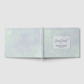 Chic Iridescent Pearl Wedding Guest Book Gastenboek (Volledig)