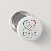 Chic Italië Hart Speldje (Voorkant /achterkant)