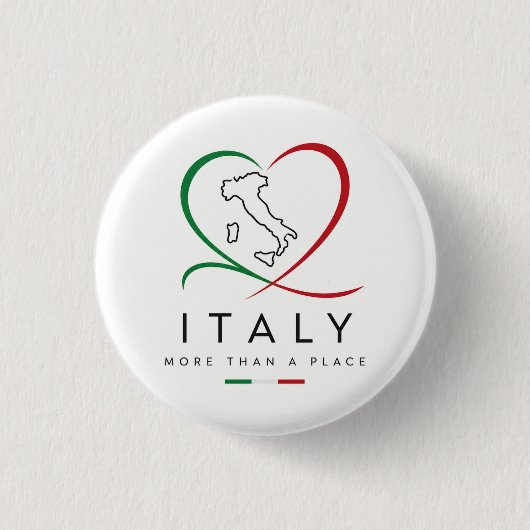 Chic Italië Hart Speldje (Voorkant)