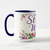 Chic IWD 2026 Sterke Vrouwen Leiderschap Aangepast Mok (Links)