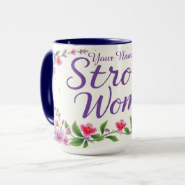 Chic IWD 2026 Sterke Vrouwen Leiderschap Aangepast Mok
