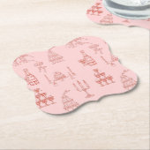 chic kartonnen onderzetters (Gekanteld)