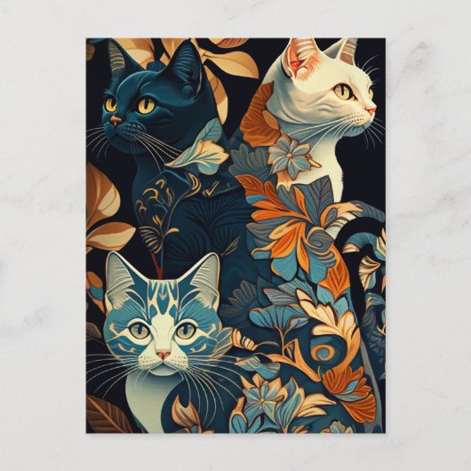 Chic Kat postkaart (Voorkant)