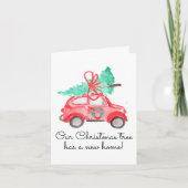 Chic Kerstboom heeft een nieuw adres Bewegend Aankondiging (Voorkant)