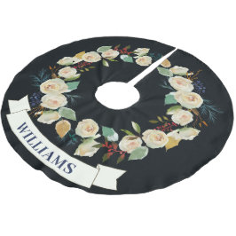 Chic-kerstfeest-Roos met ademhalingspatroon Kerstboom Rok