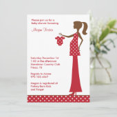 Chic Kerstmam wordt Kaart (Staand voorkant)