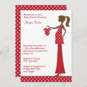 Chic Kerstmam wordt Kaart (Voorkant / Achterkant)