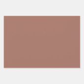 Chic Kerstmetallisch roos gouden ster brons Inpakpapier Vel (Voorkant 3)