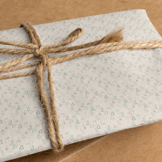 Chic Kerstmis Cadeaupapier
