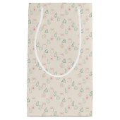Chic Kerstmis Klein Cadeauzakje (Voorkant)