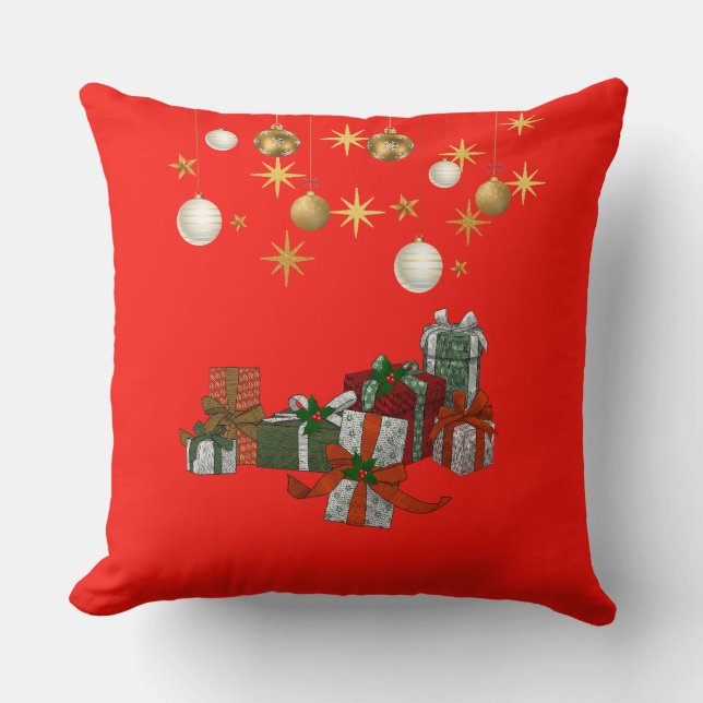 Chic Kerstmis Kussen (Voorkant)
