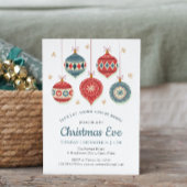 Chic Kerstmis Ornament Kaart