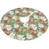 Chic KerstWinter Floral Kerstboom Rok (Gekanteld)