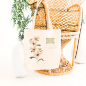 Chic Keuken Recept Verse Markt Bloemen Tote Bag