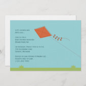 Chic Kite Baby shower Kaart (Voorkant / Achterkant)