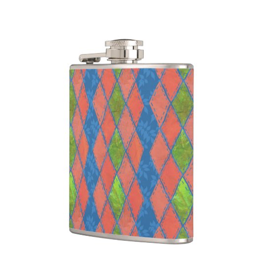 Chic Klaproos Kleuren Nep-patchwork Heupfles (Links)