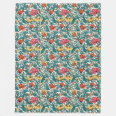 Chic Kleurrijke Kunst & Ambachten Gezellige Artist Fleece Deken (Voorkant)