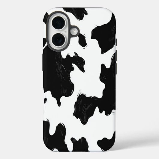 Chic Koe Print Telefoonhoes Case-Mate iPhone Case (Achterkant)