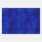 Chic koningsblauw folie Hanukkah-cadeauverpakkings Inpakpapier Vel (Voorkant 2)