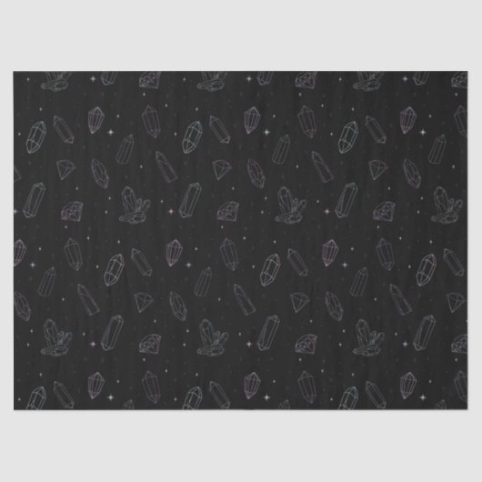 Chic kristal holografisch gepatenteerd magisch wee tissuepapier (Voorkant)