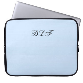 CHIC LAPTOP SLEEVE-SOLID 189 BLAUW SLEEVE